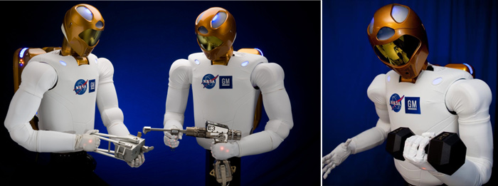 unmanned robots used by nasa