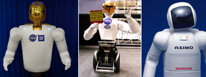 unmanned robots used by nasa